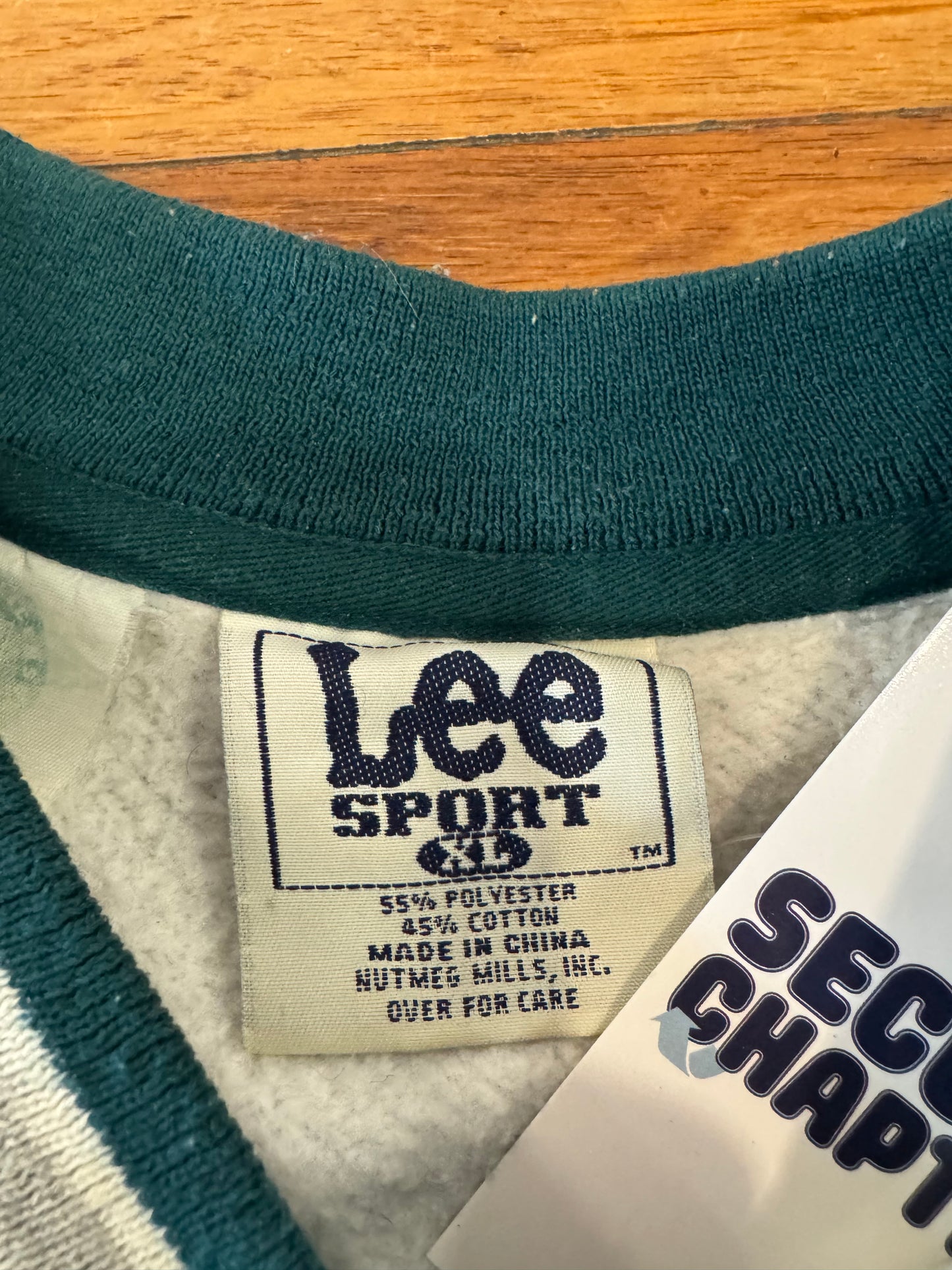 90s Philadelphia Eagles Embroidered Lee Sports Crewneck (XL)