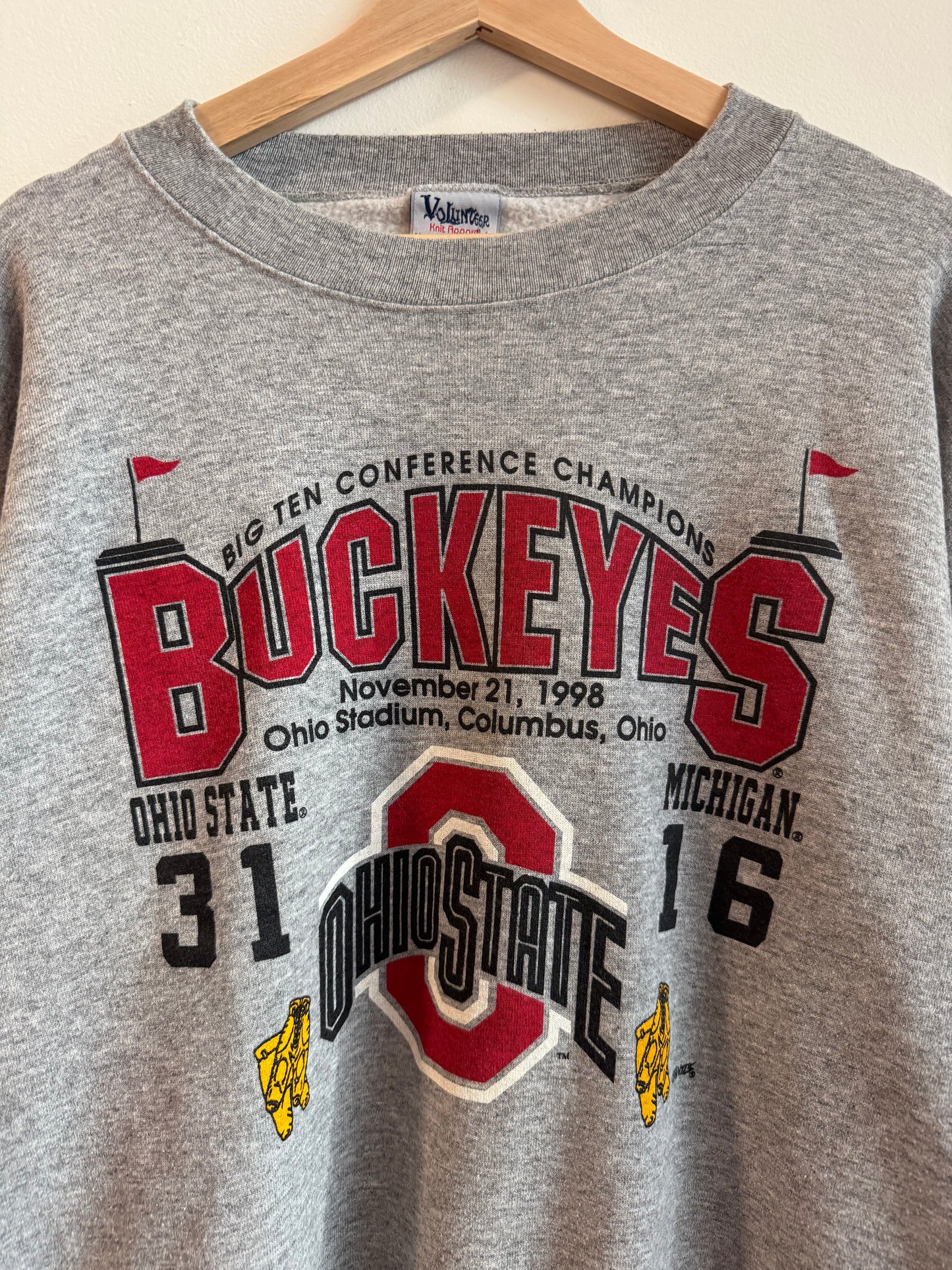 1998 Ohio State Big Ten Conference Champions Crewneck (XL)