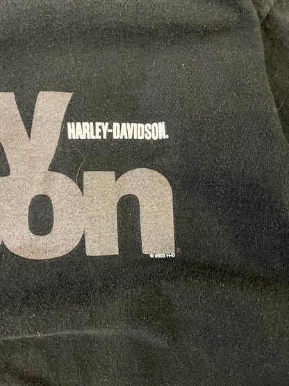 2003 Harley Davidson Faded Spell Out Tee (XXL)