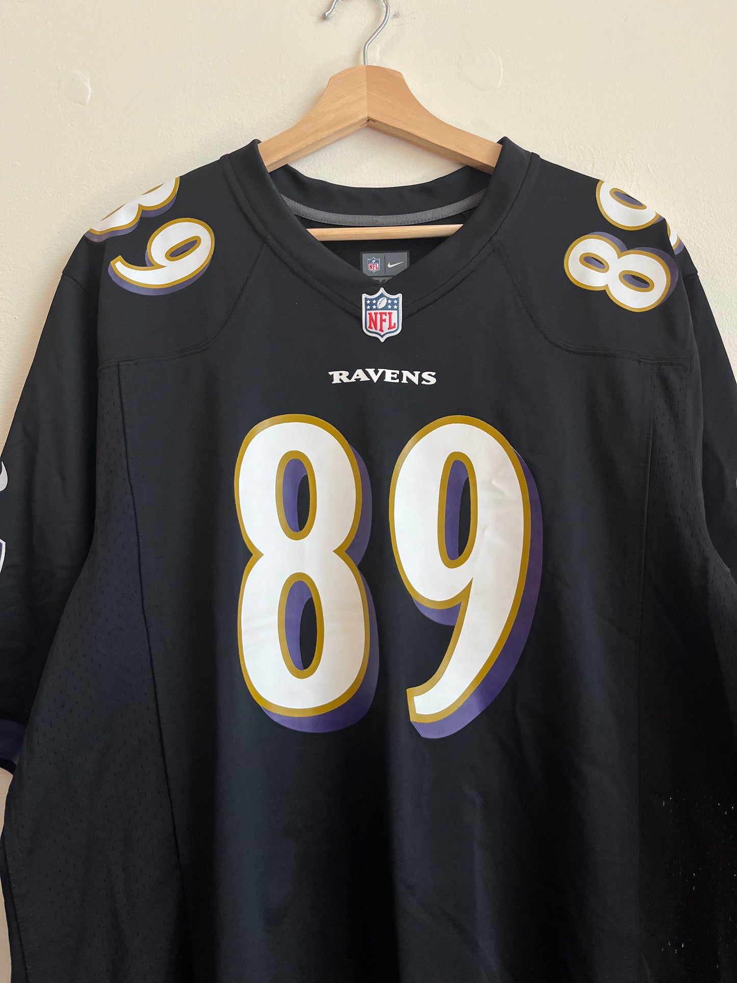 2022 Baltimore Ravens Mark Andrews Reebok Home Jersey (XL)