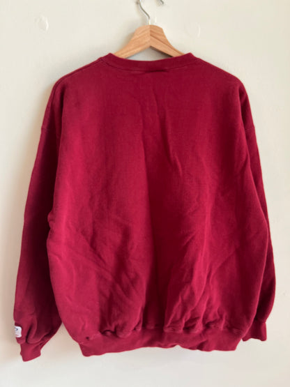 90s San Francisco 49ers NFL Logo Athletic Crewneck (M)