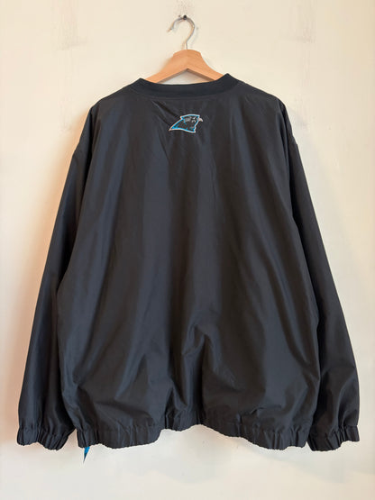 00s Carolina Panthers Cat Scratch NFL Team Windbreaker (XXL)
