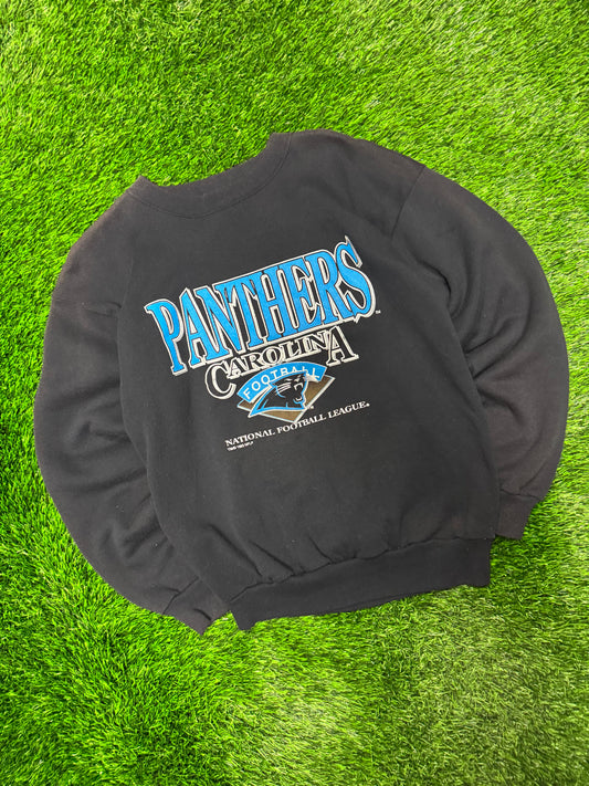 1993 Carolina Panthers Spell Out Spectator Vintage Crewneck (M)