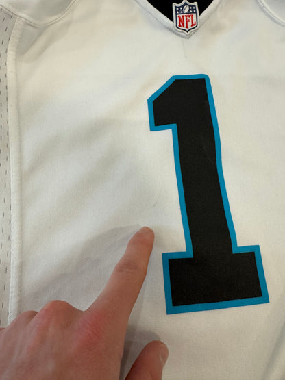 2012 Carolina Panthers Cam Newton Away Jersey (Youth M)