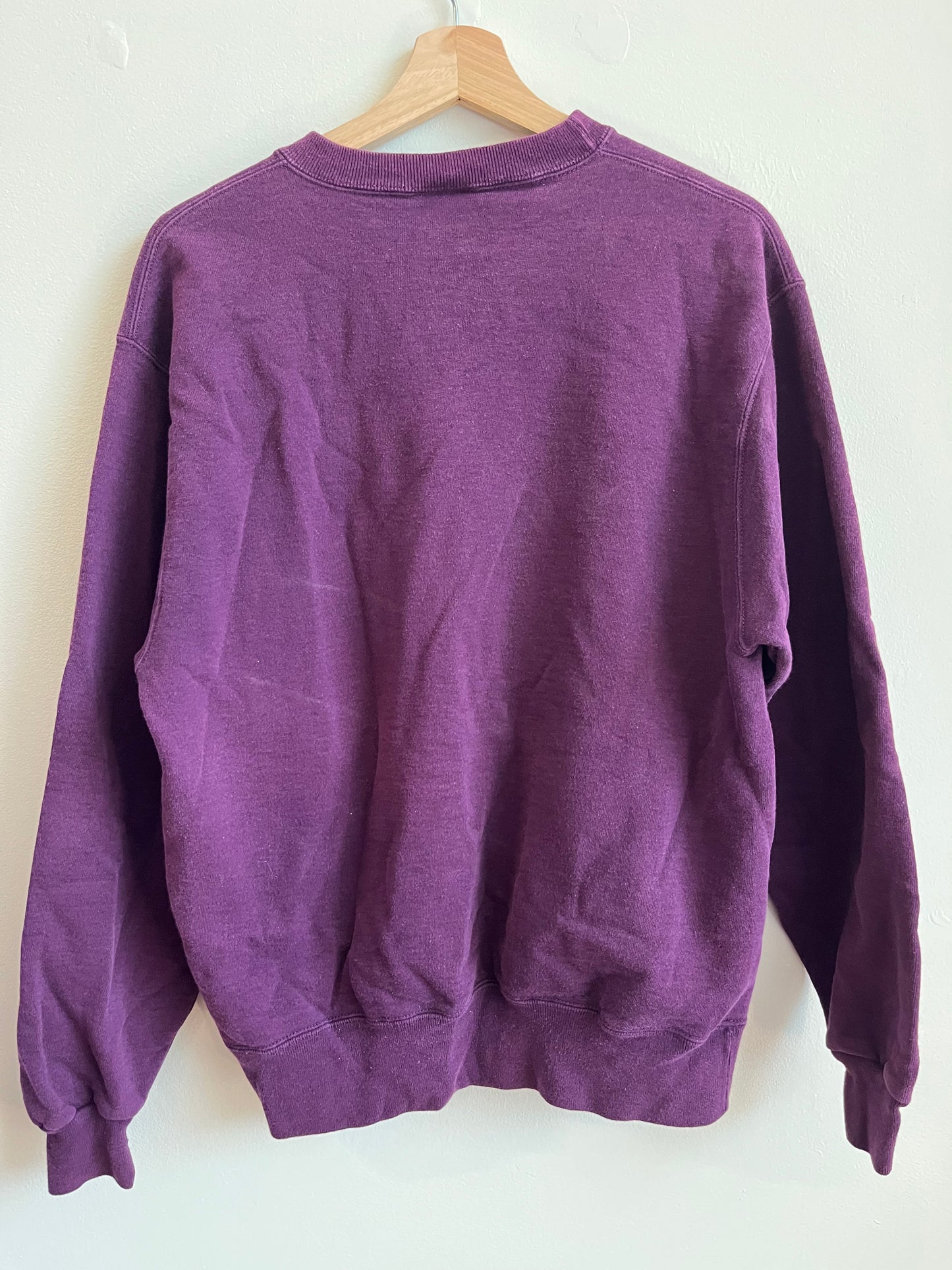 00s Champion Purple Essential Crewneck (L)