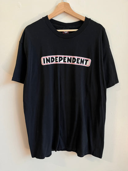 2000s Independent Skate Black Tee (XL)