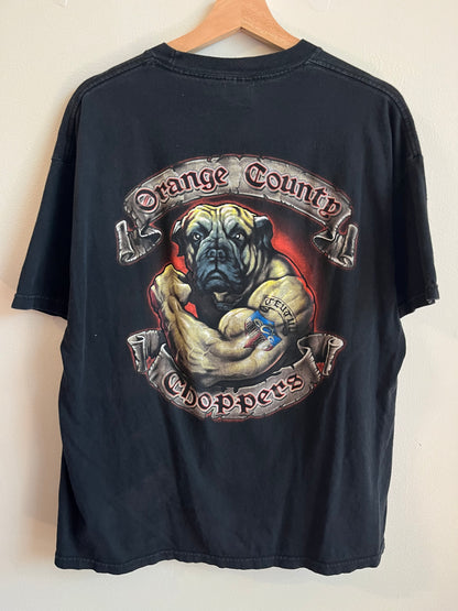 00s Orange County Choppers Pug Tee (XL)