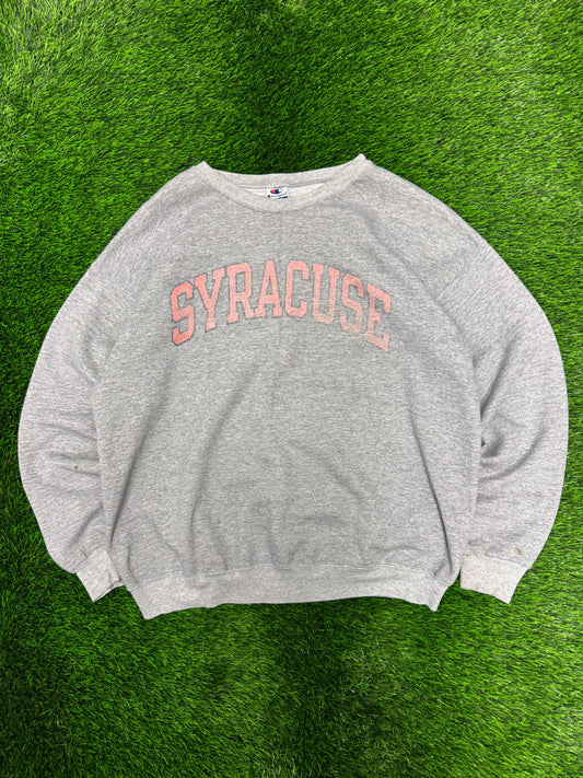 00s Syracuse University Champion Vintage Crewneck (L)