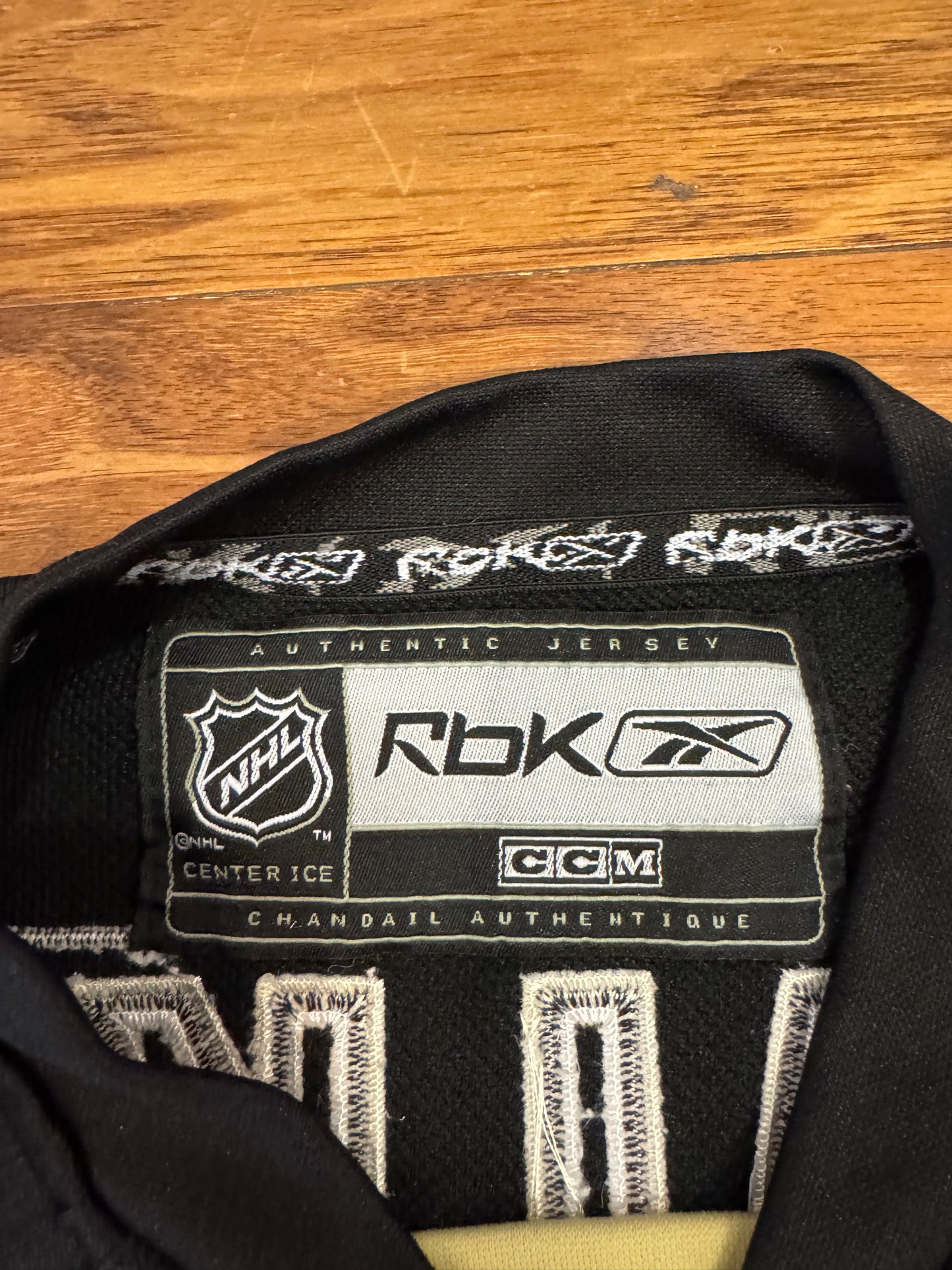 00s Pittsburgh Penguins Malkin Reebok Jersey (Youth S/M)