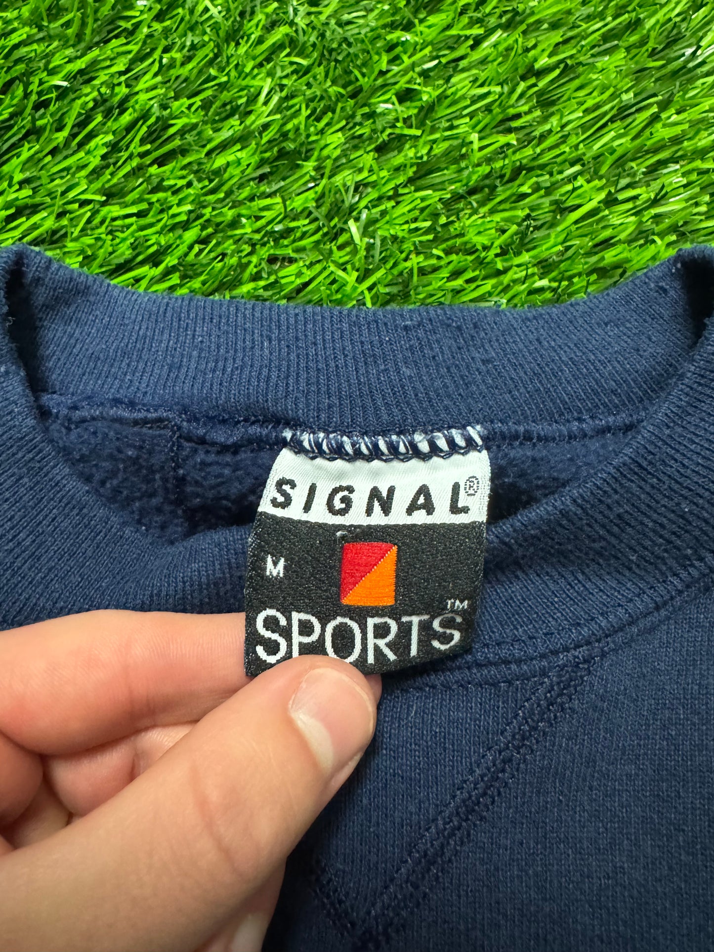 1992 Atlanta Braves Big Graphic Vintage MLB Crewneck (M)