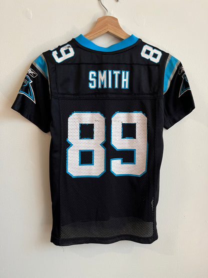 2010s Carolina Panthers Steve Smith Reebok Jersey (Youth S)