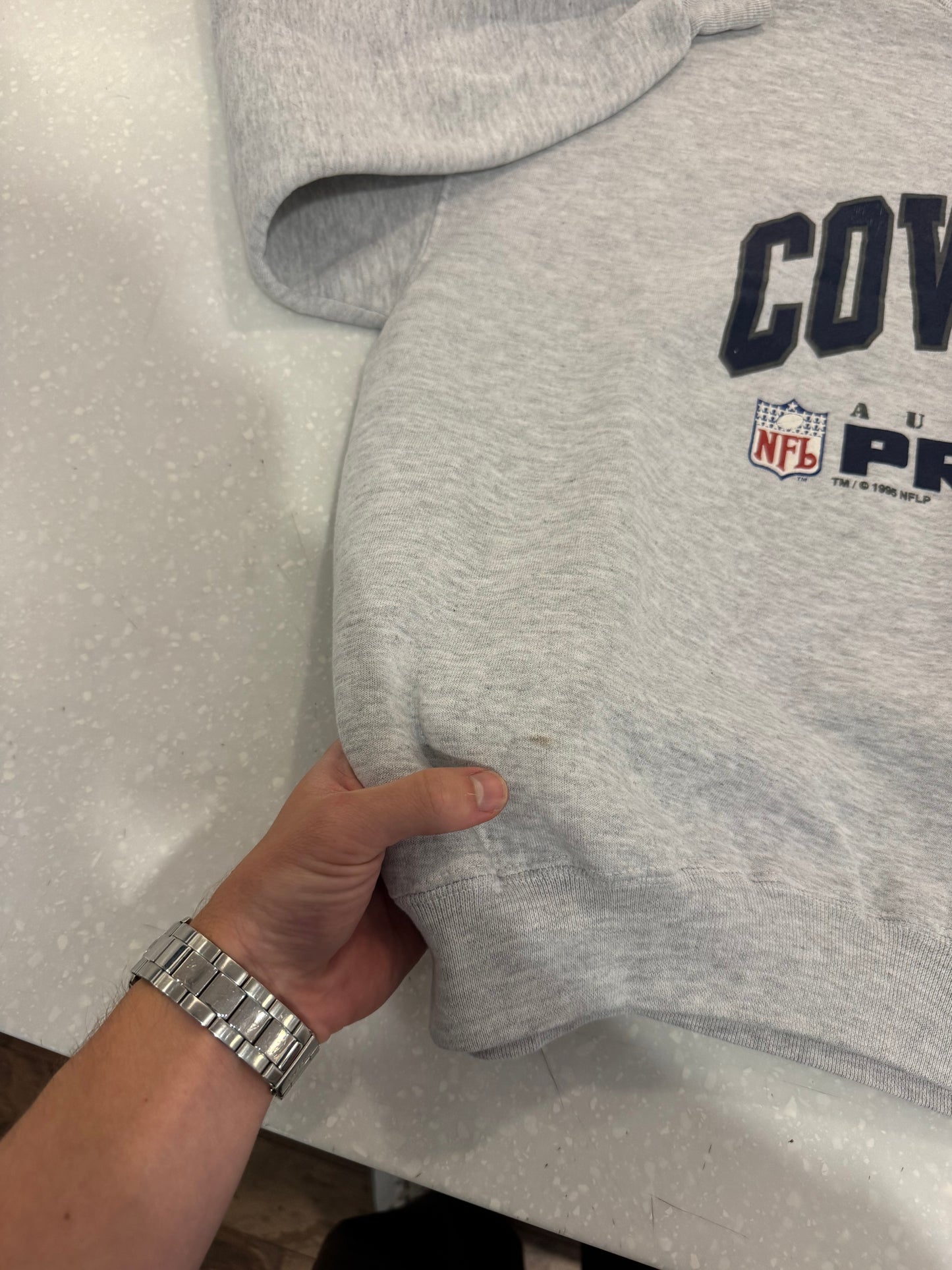 1995 Dallas Cowboys Spell Out Pro Line Crewneck (XXL)