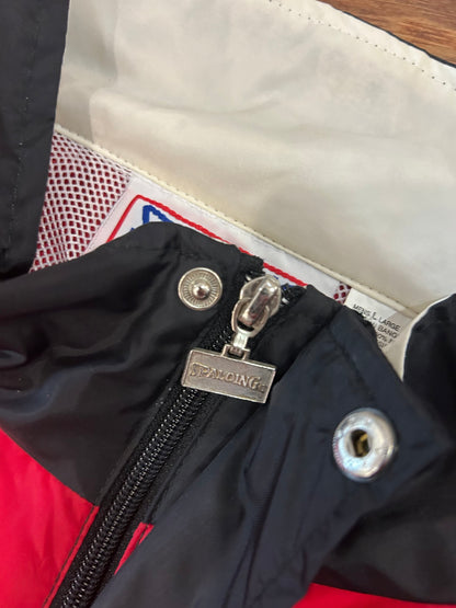 90s Spalding Vintage Striped Windbreaker (XL)