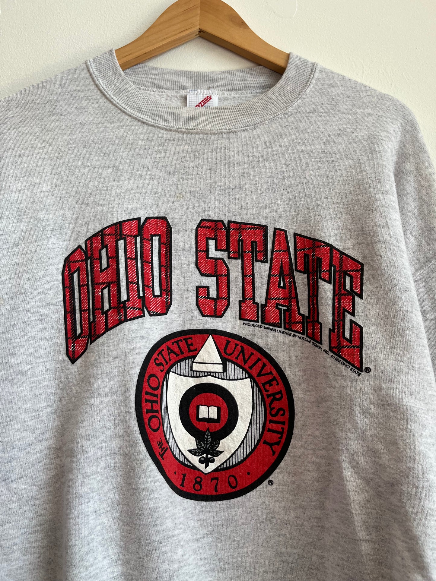 1992 Ohio State Vintage Jerzees Crewneck (XL)