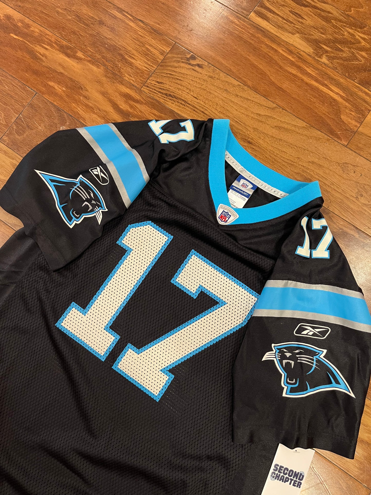 00s Carolina Panthers Jake Delhomme Jersey (Youth XL)