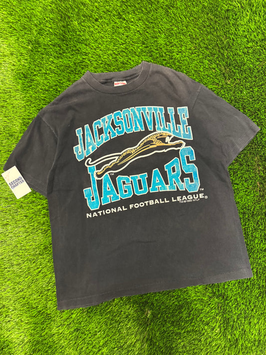 1993 Jacksonville Jaguars NFL Sof Tee (L)