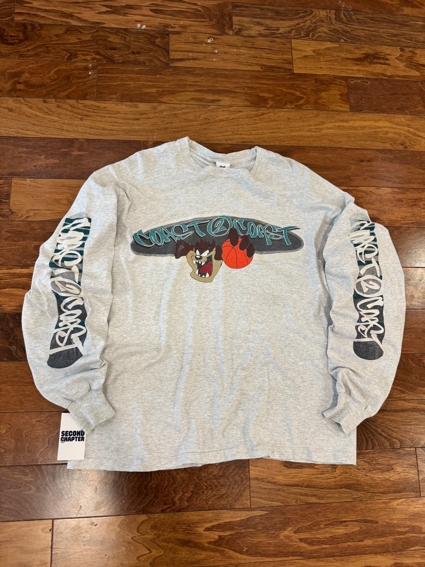 1997 Taz Coast To Coast Long-Sleeve Shirt (XL)