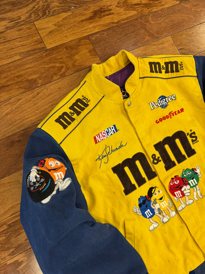 90s M&M's Racing Jeff Hamilton Nascar Jacket (XL)
