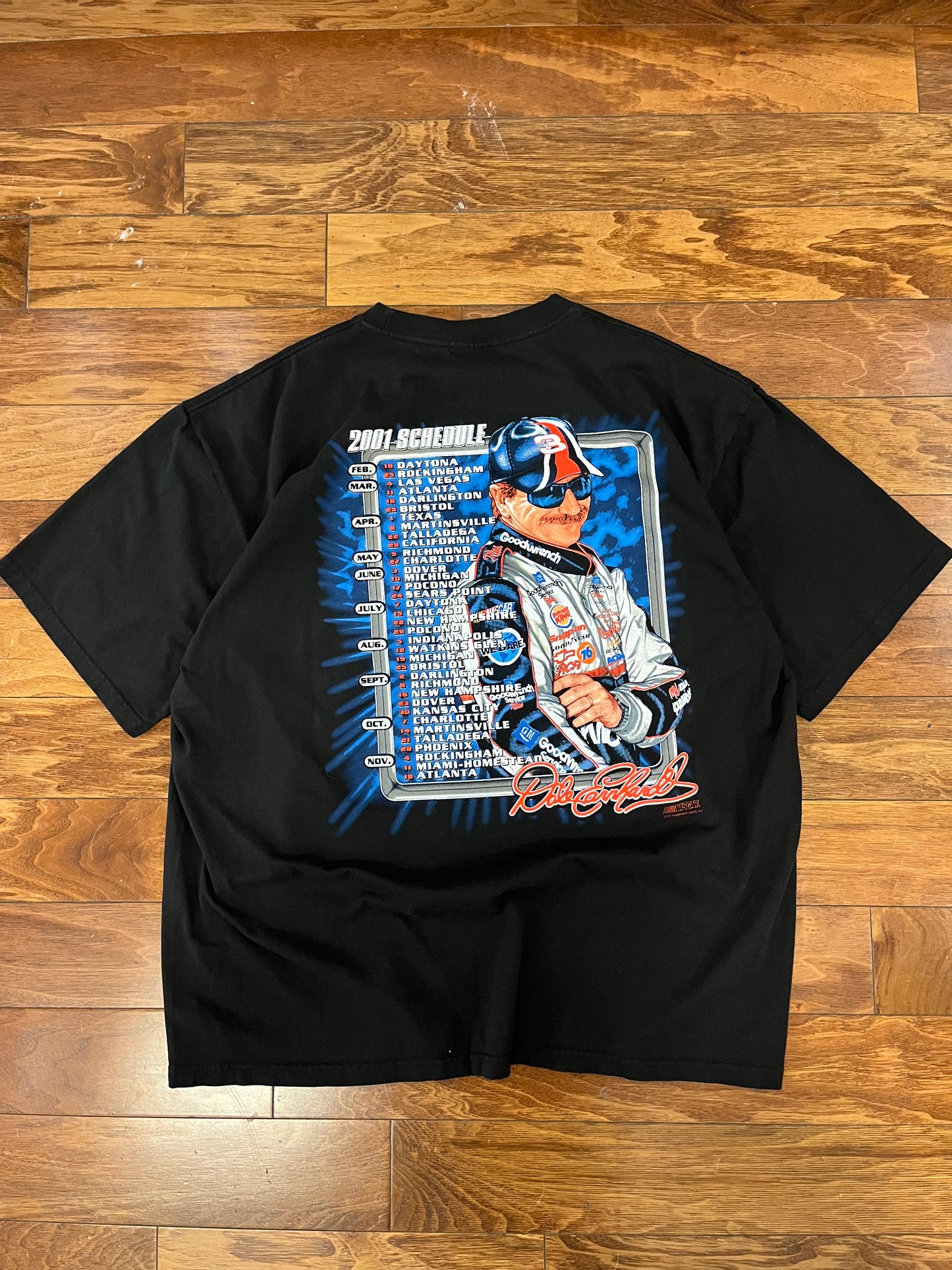 2001 Dale Earnhardt Winston Cup Series Graphic Tee (XXL)