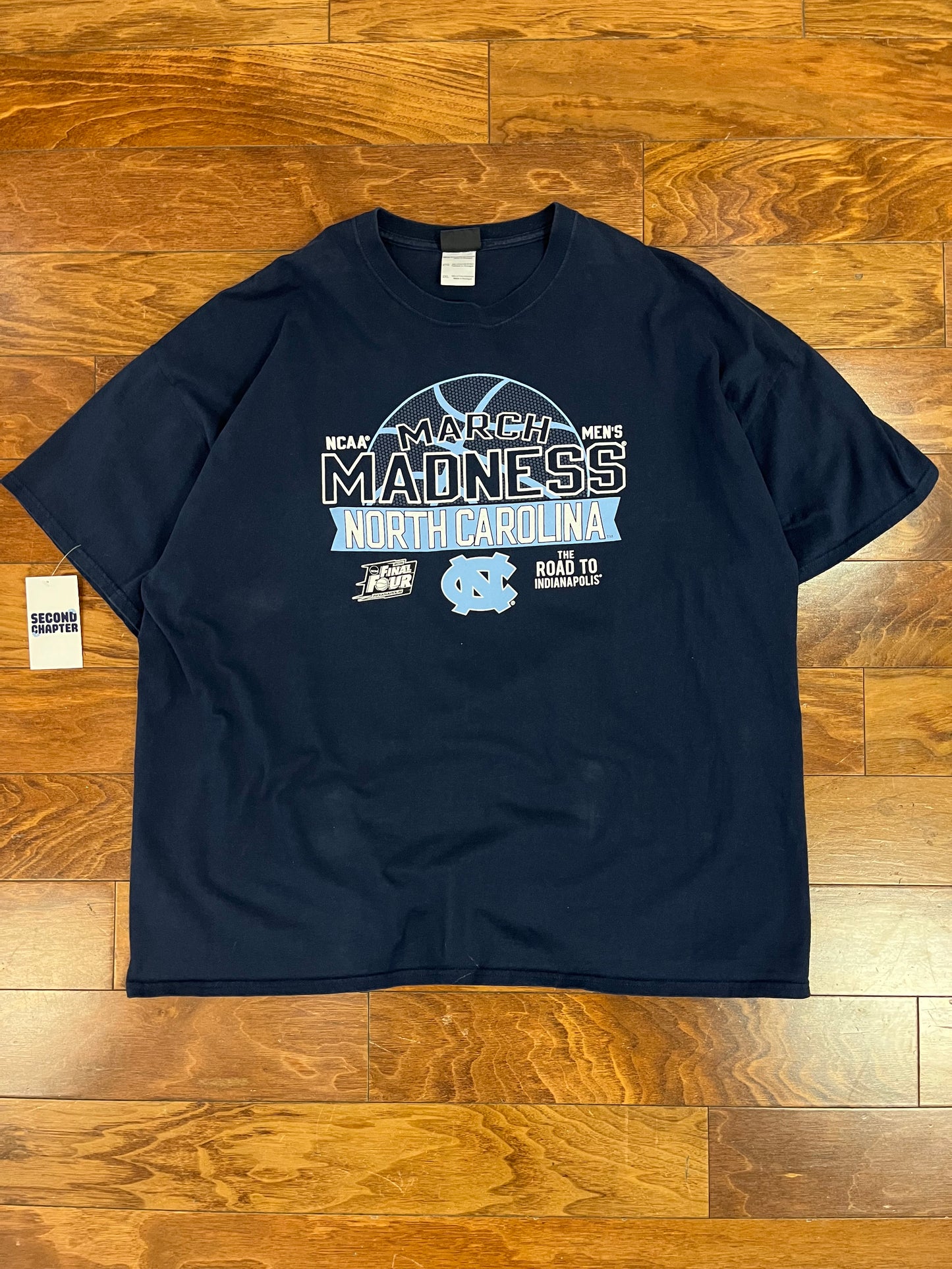 2015 University of North Carolina (UNC) March Madness Tee (XXL)