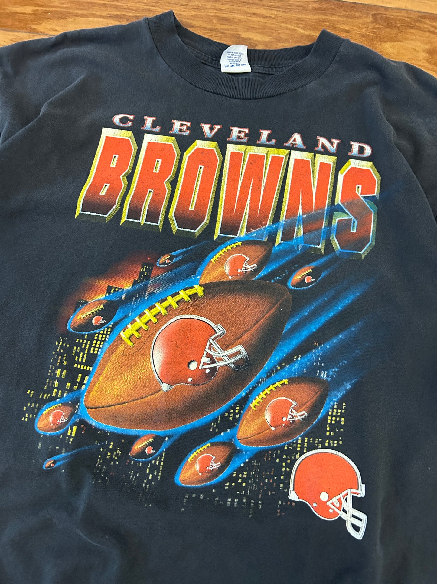 90s Cleveland Browns NFL True Fan Tee (XL)