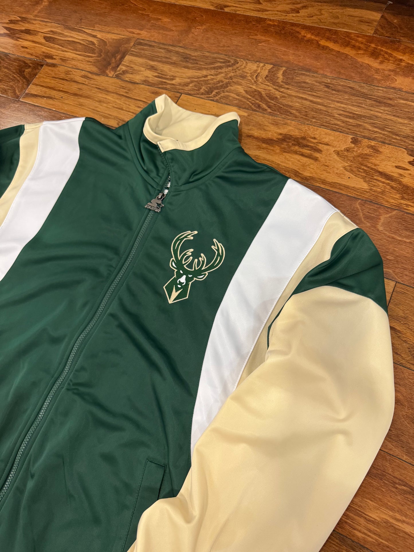 00s Milwaukee Bucks Starter Warm Up Jacket (L)