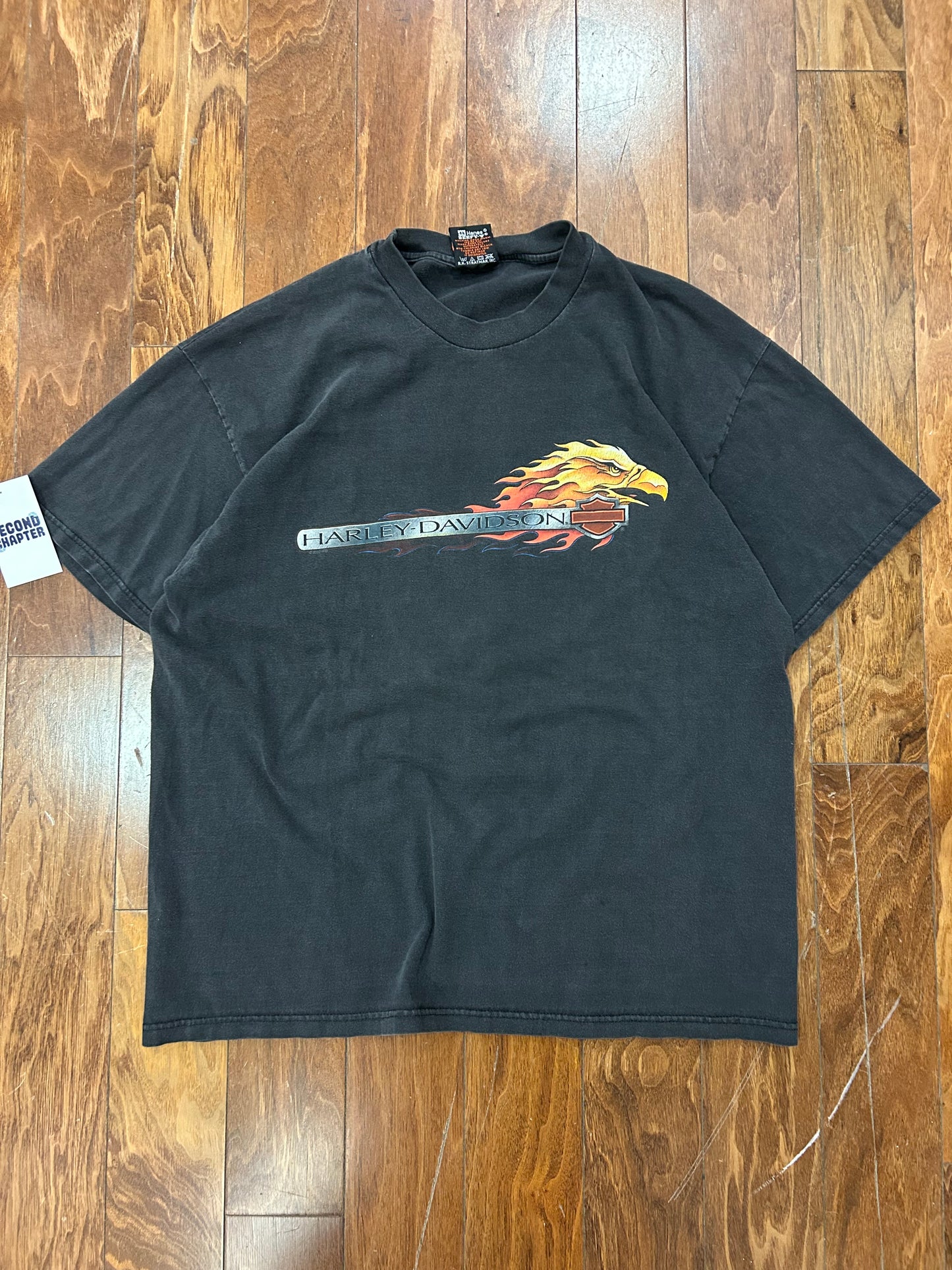 1998 Harley Davidson Faded Flames Tee (XL)
