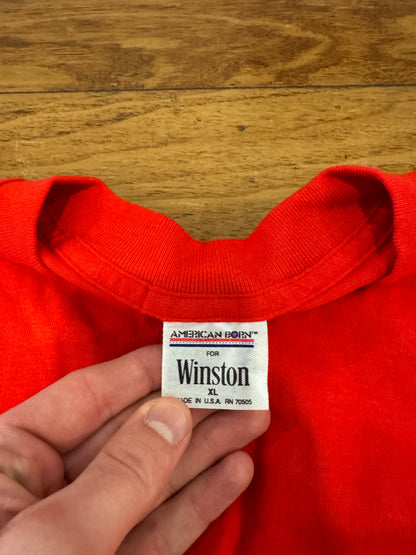 90s Winston Cigarettes Deadstock Long Sleeve Shirt (XL)