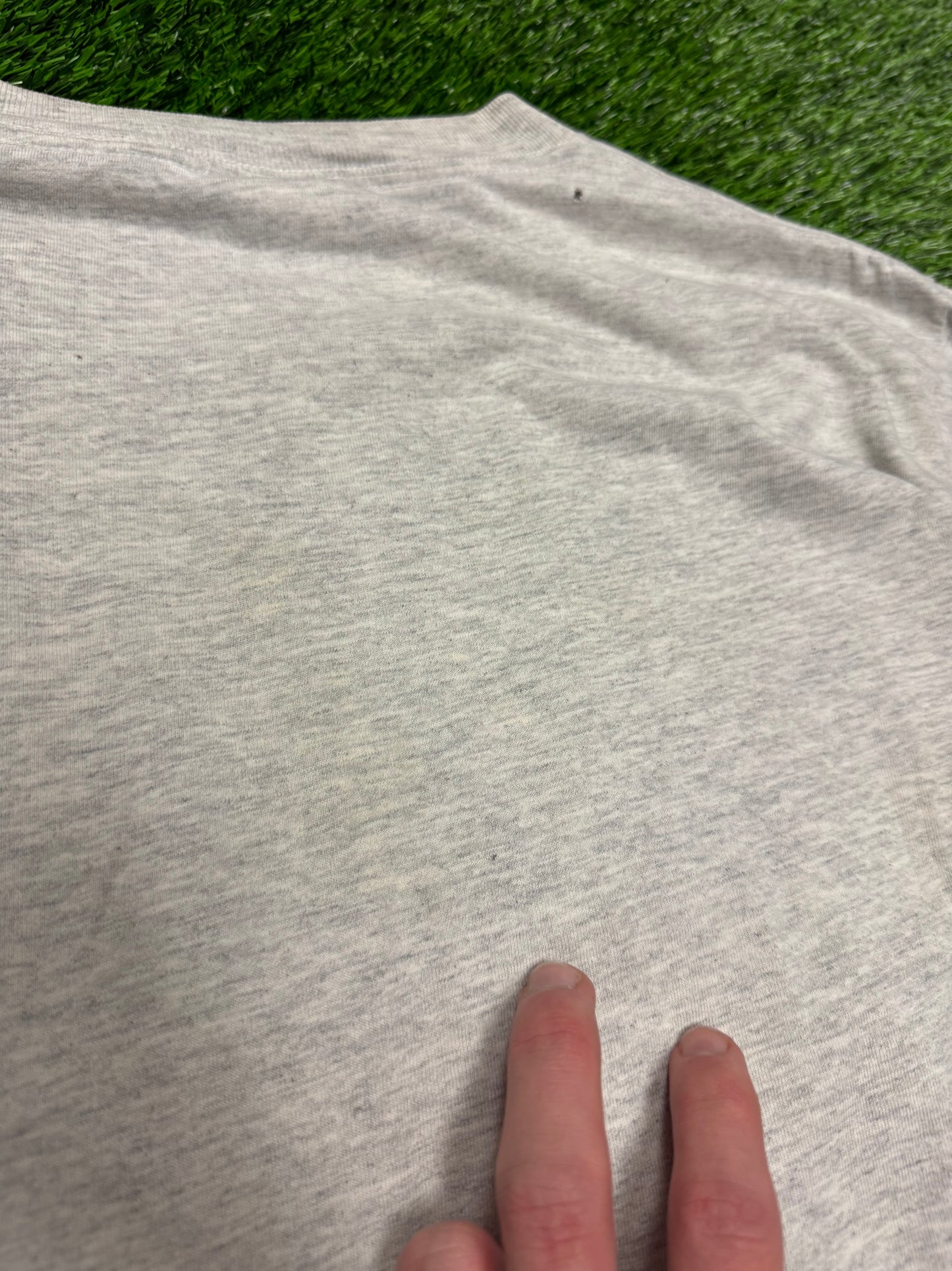 90s Chicago Bulls "No Bull 45 He's Back" Vintage Nutmeg Jordan Tee (L)