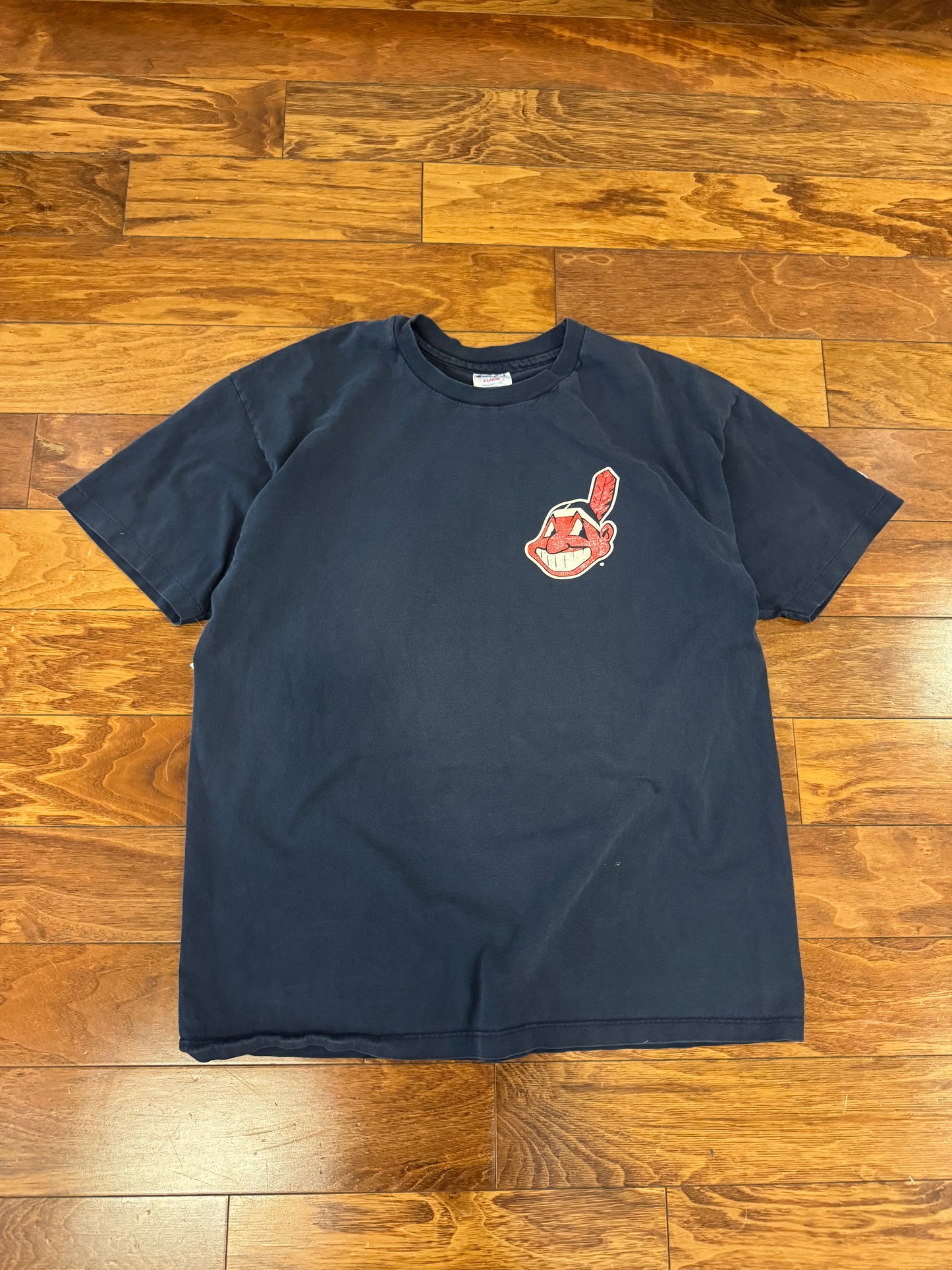 90s Cleveland Indians Champion Vintage MLB Tee (XL)