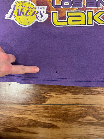 00s Los Angeles Lakers Shaquille O'Neal Graphic Tee (L)