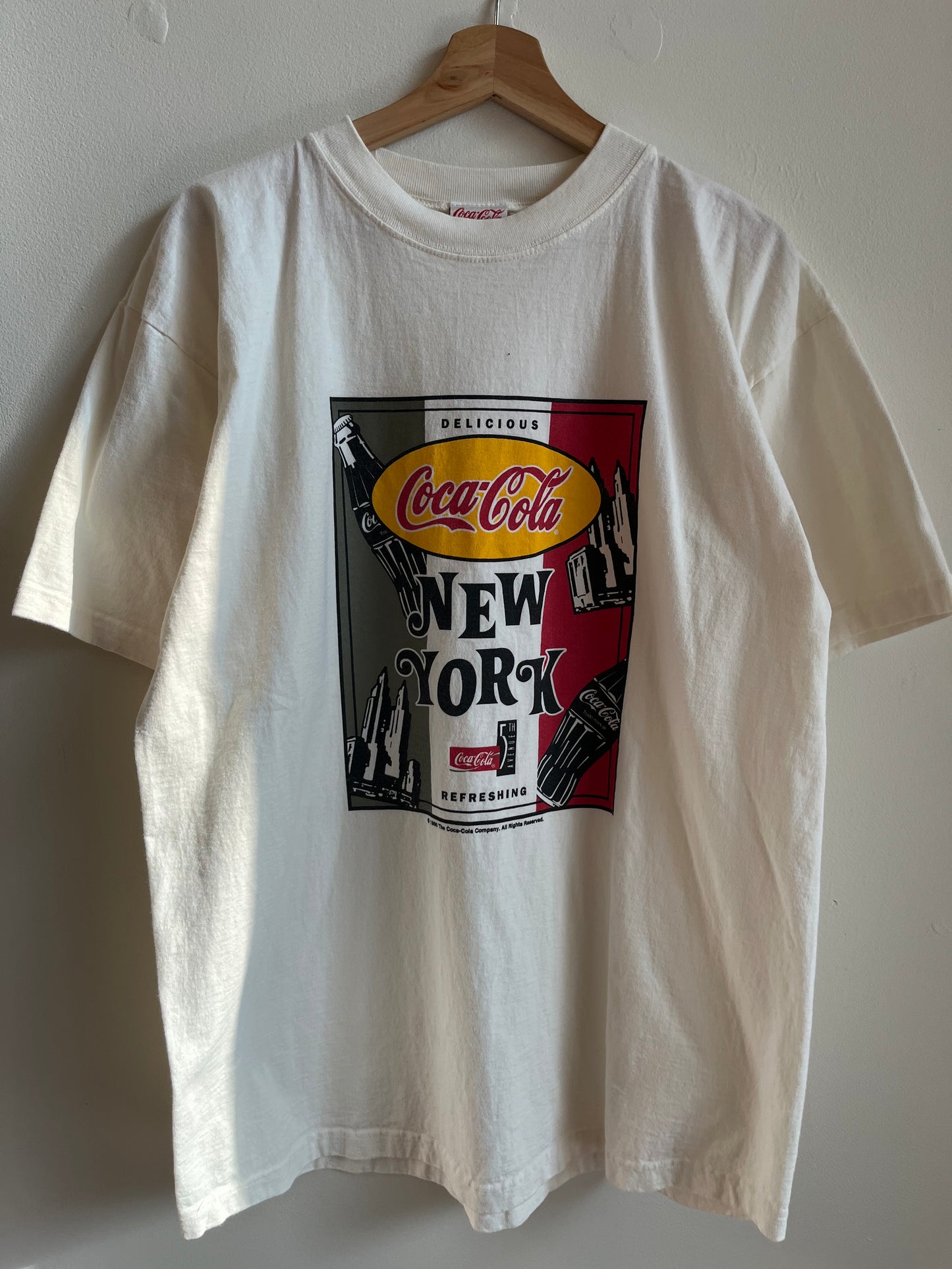 1995 Coca Cola New York Vintage Promo Tee (L)