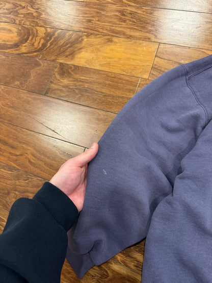 90s Russell Athletics Faded Purple Blank Essential Crewneck (L)