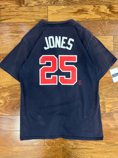Atlanta Braves Andruw Jones #25 Jersey Tee (L)