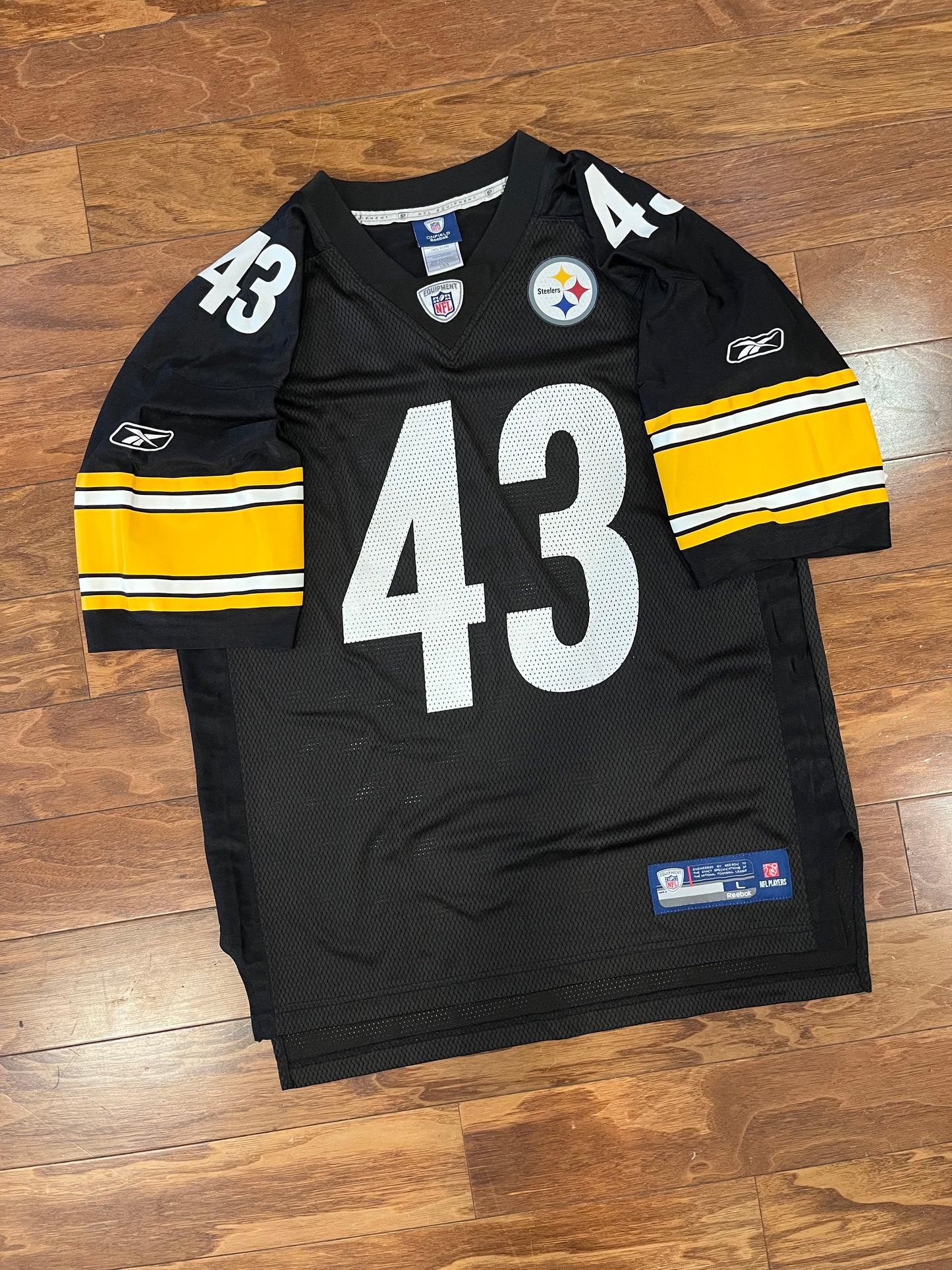 00s Pittsburgh Steelers Troy Polamalu Jersey (L)