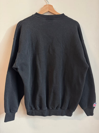 90s Minnesota Vikings Logo Athletic Embroidered Crewneck (L)