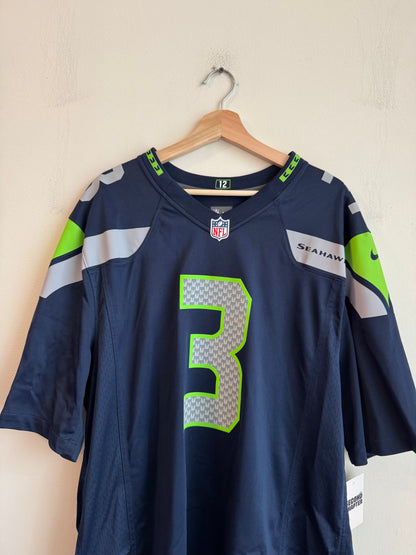 2015 Seattle Seahawks Russell Wilson Nike Jersey (XL)