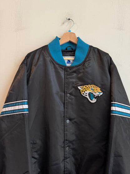00s Jacksonville Jaguars Vintage Starter Deadstock Satin Jacket (XL)
