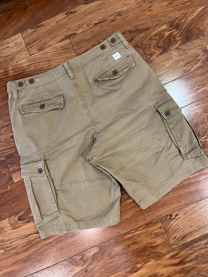 American Eagle Dark Khaki Shorts (36)