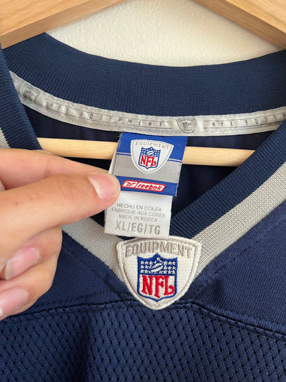 00s New England Patriots Tom Brady Reebok Jersey (XL)