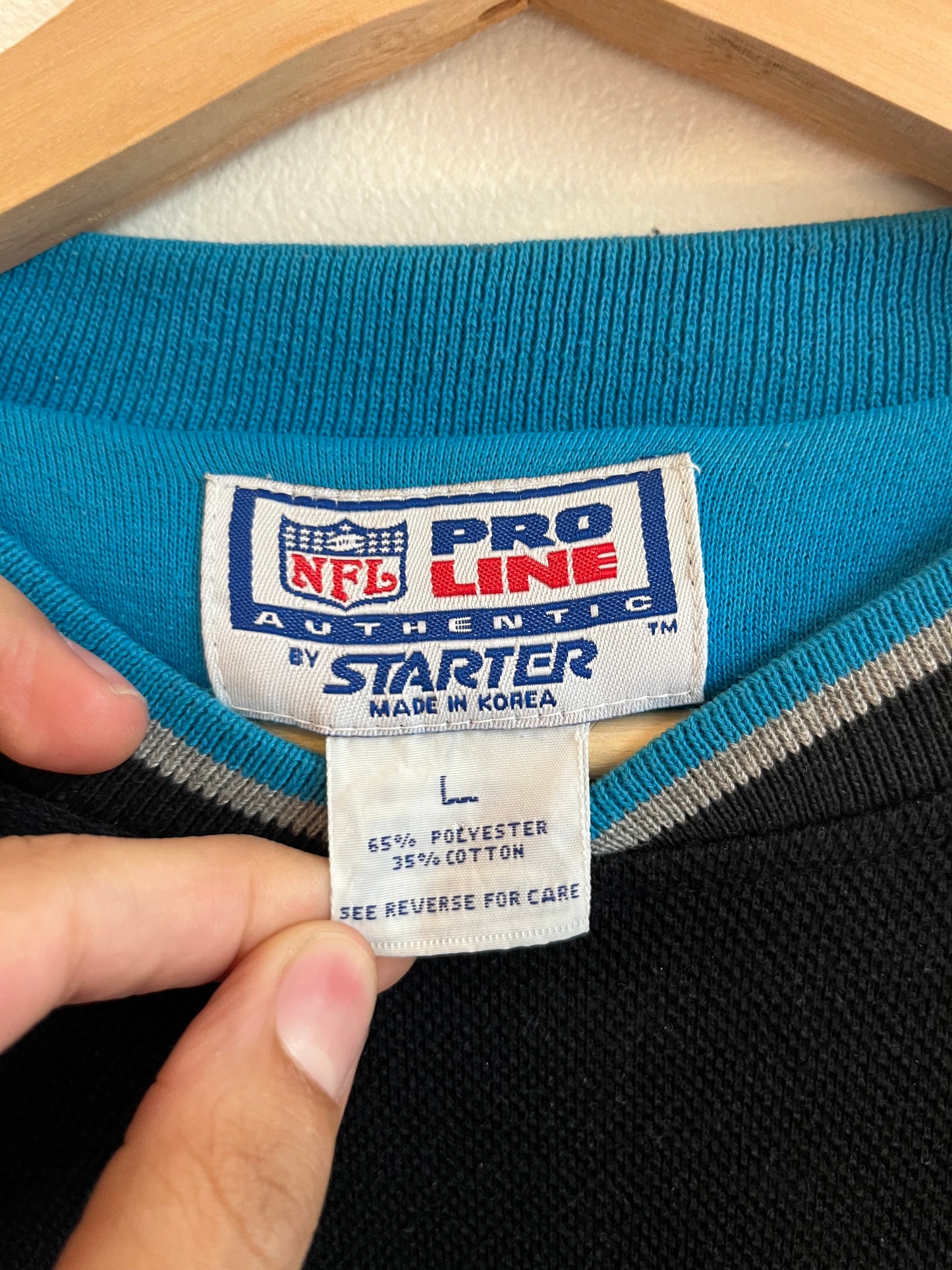 90s Carolina Panthers Pro Line Starter Crewneck (L)