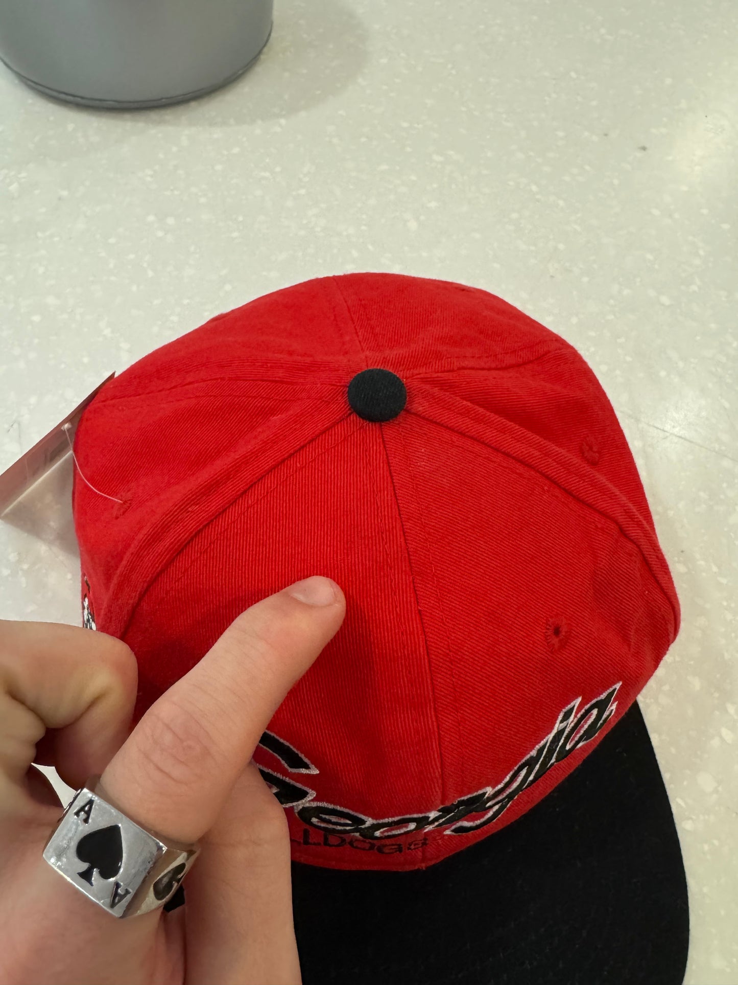 00s Georgia Bulldogs Sports Specialties Script Hat (OS)