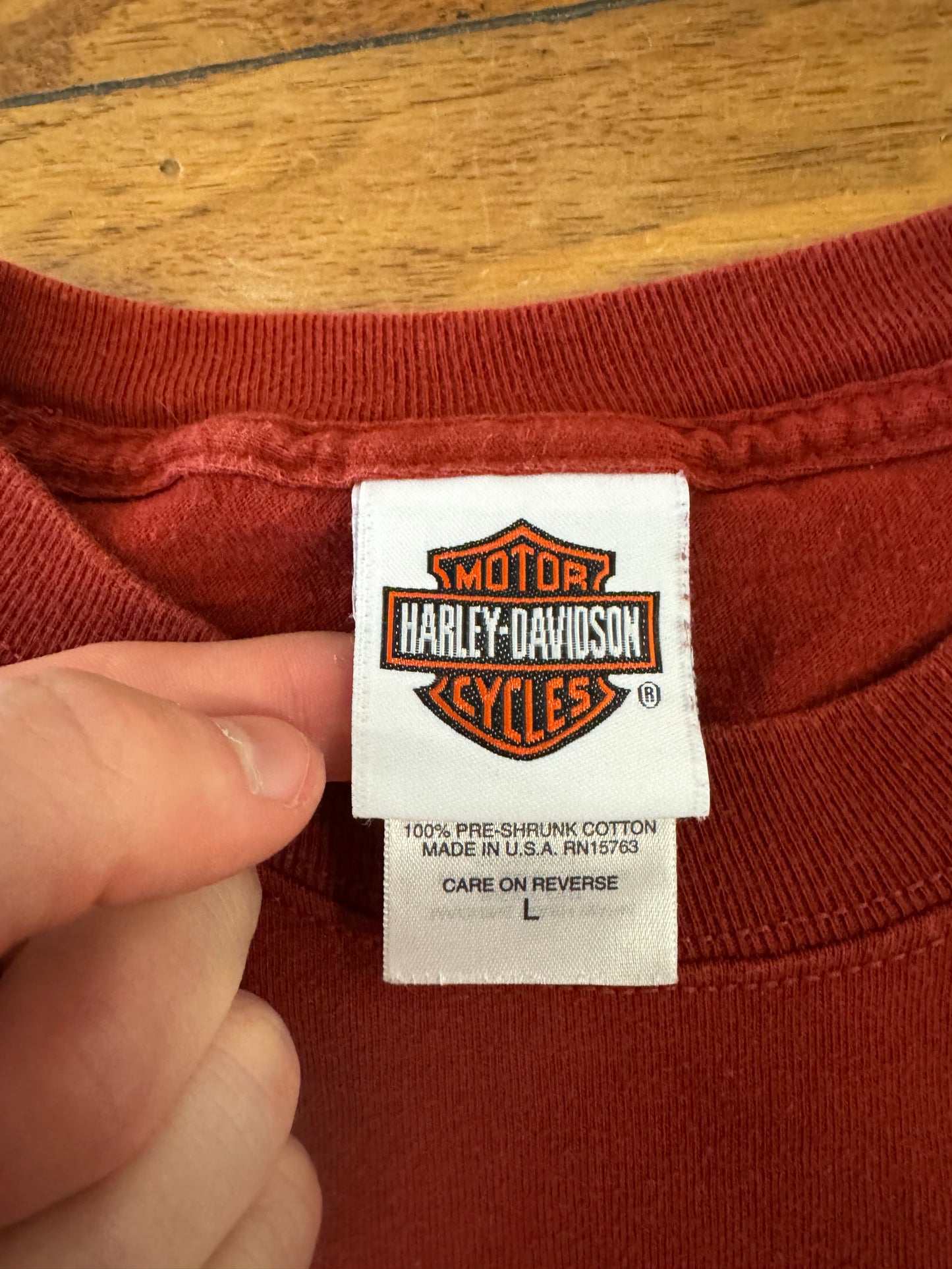 2006 Harley Davidson New York Twin Towers Graphic Tee (L)