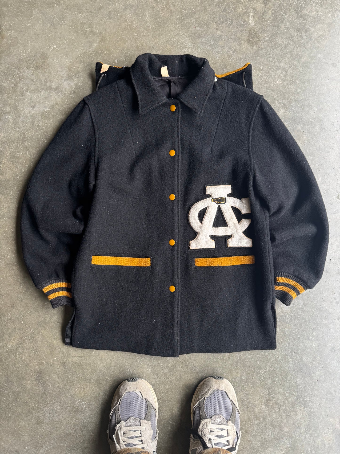 1950s Appalachian State Varsity Cheerleading Butwin True Vintage App State Jacket (S)