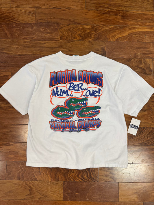 1996 Florida Gators National Champs Boxy Tee (XL)