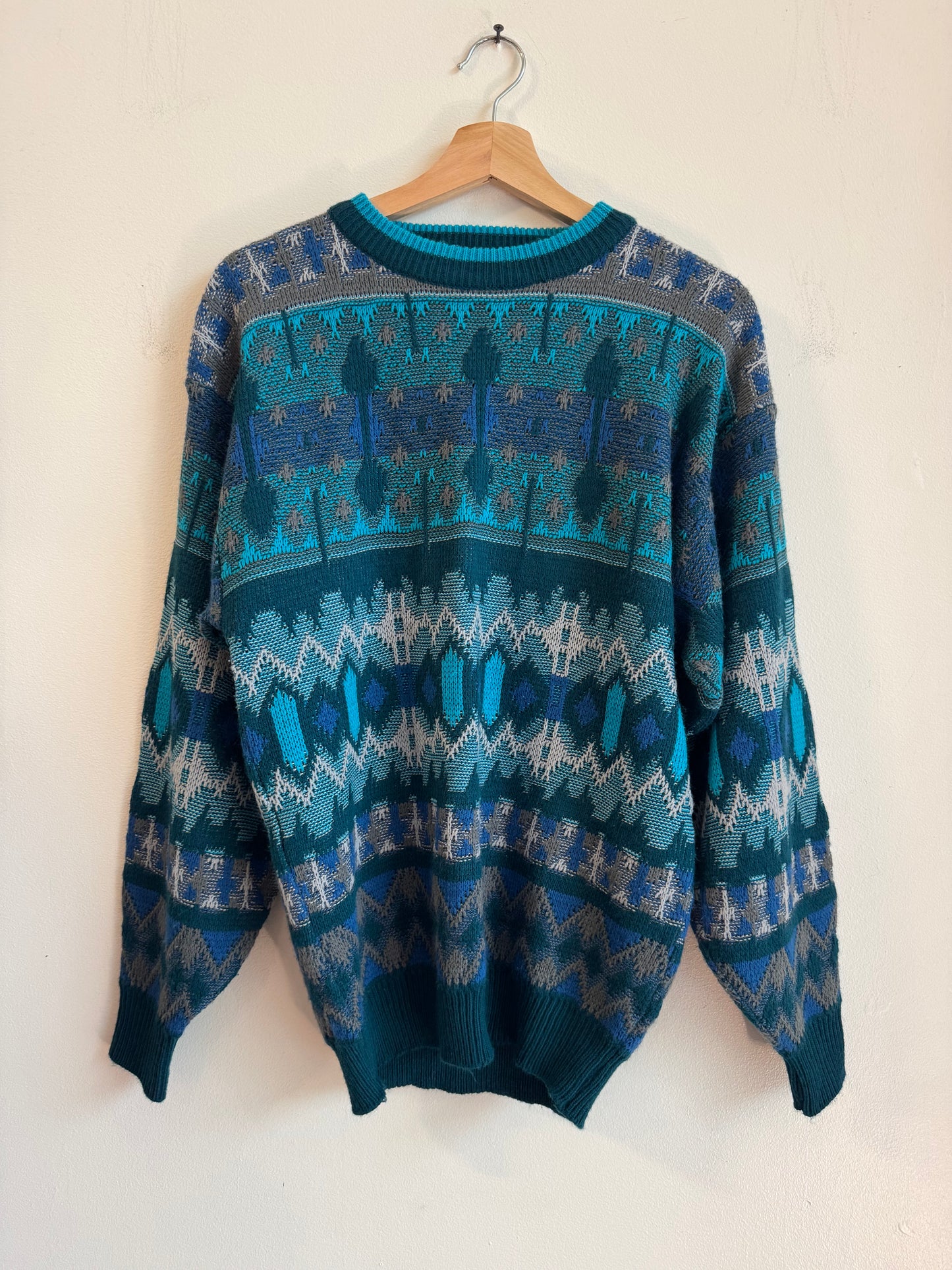 90s Saturdays Multi-Color Arctic Essential Sweater (M)