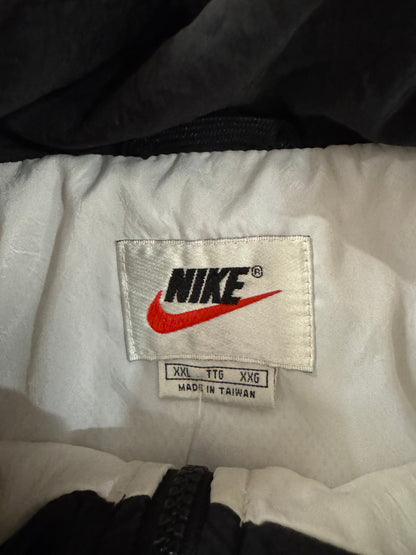 90s Nike Multi-Colored Essential Swoosh Windbreaker (XXL)