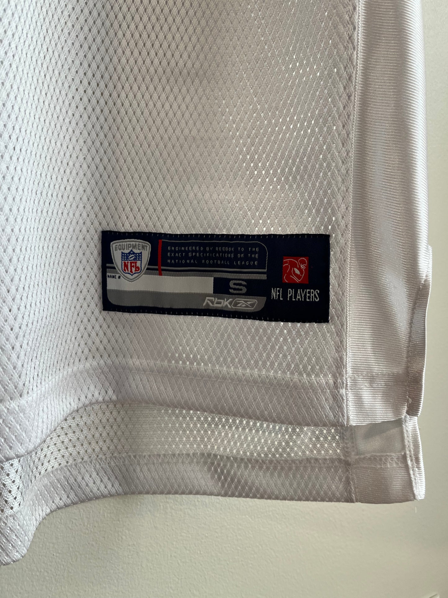 00s Carolina Panthers Steve Smith Reebok NFL Away Jersey (S)