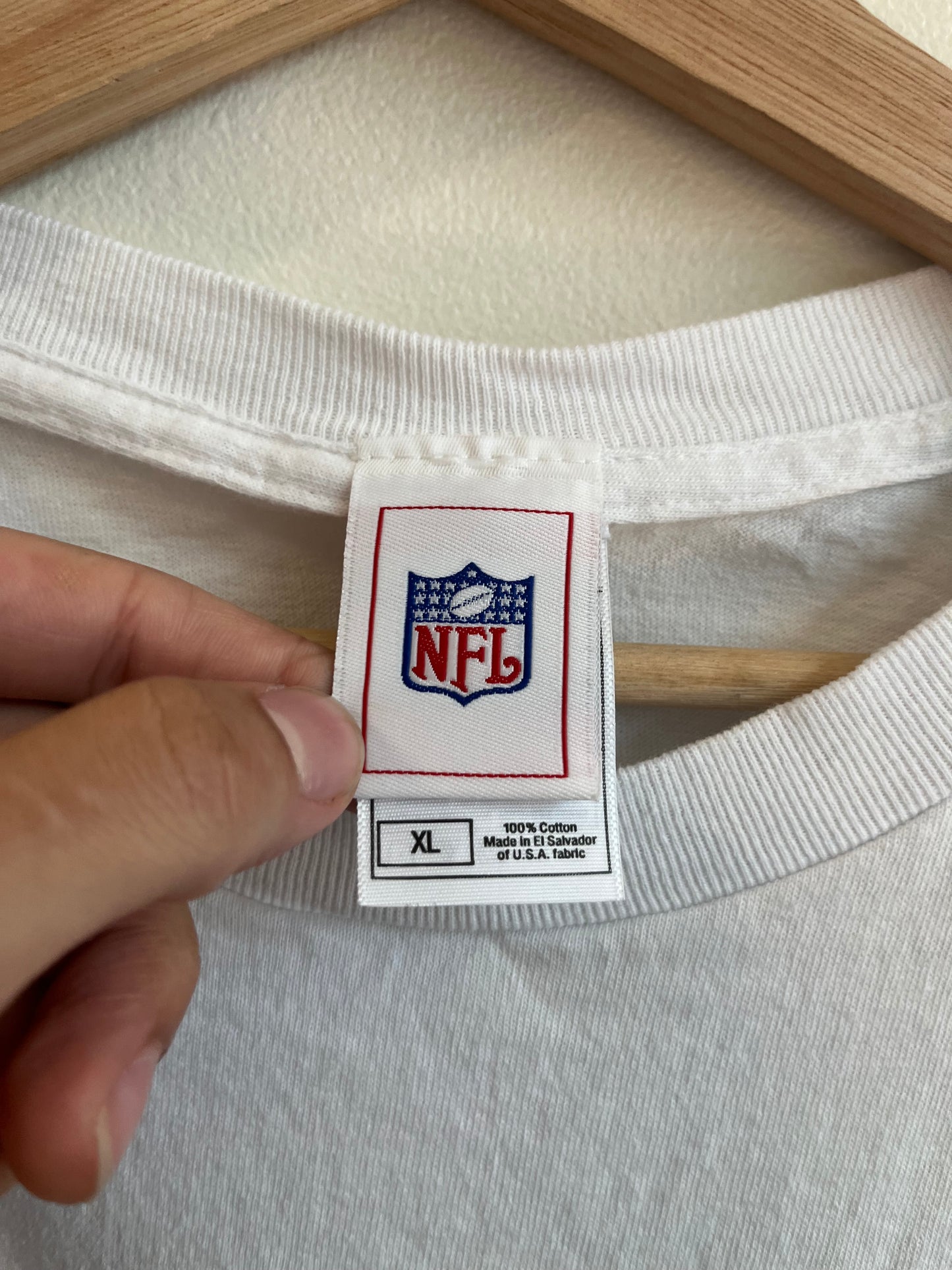 00s San Diego Chargers Essential Spell Out Cropped Tee (XL)