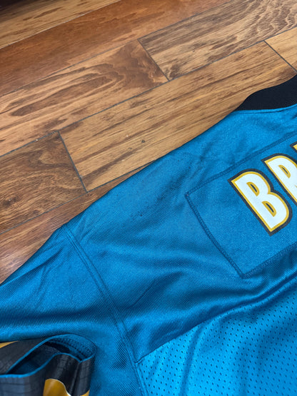 90s Jacksonville Jaguars Mark Brunell #8 Adidas Football Jersey (XXL)